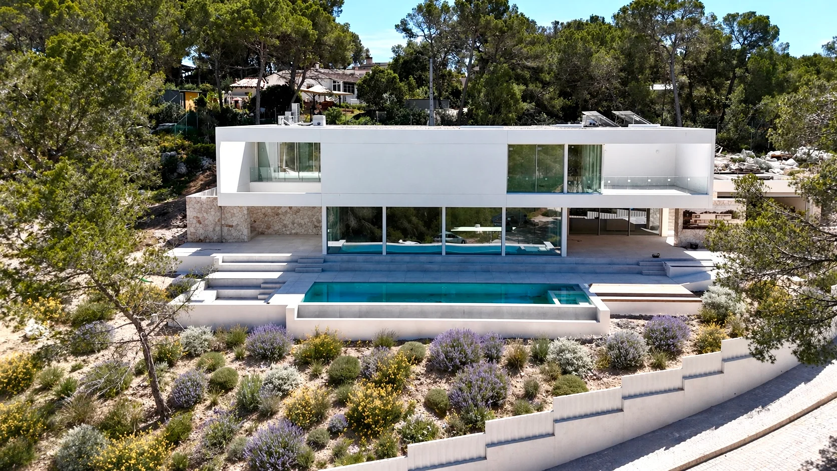 Villa nueva en Cala Vinyes, 5 dormitorios