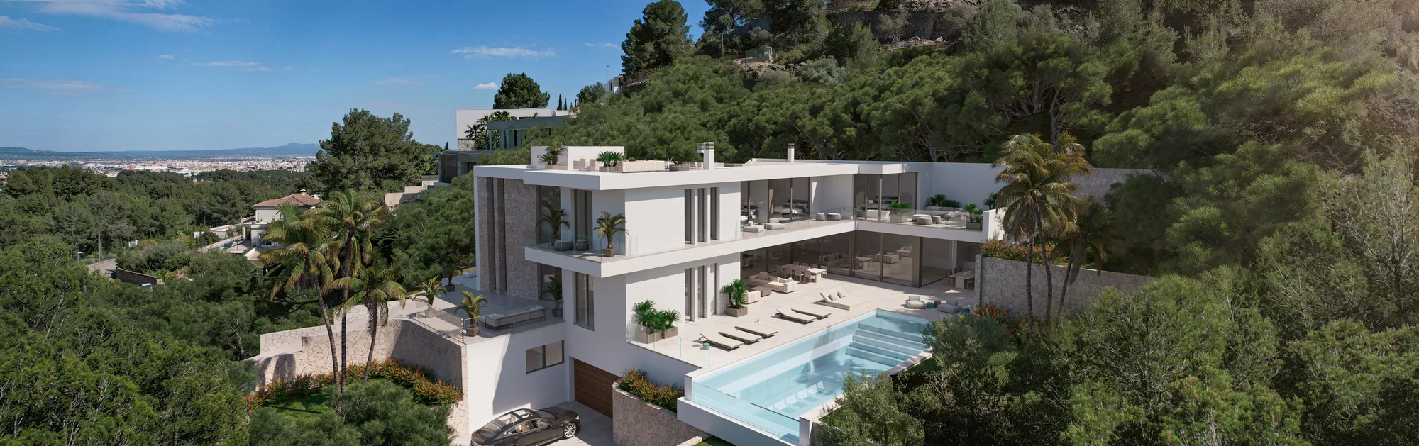 Son Vida plot, approved villa licence