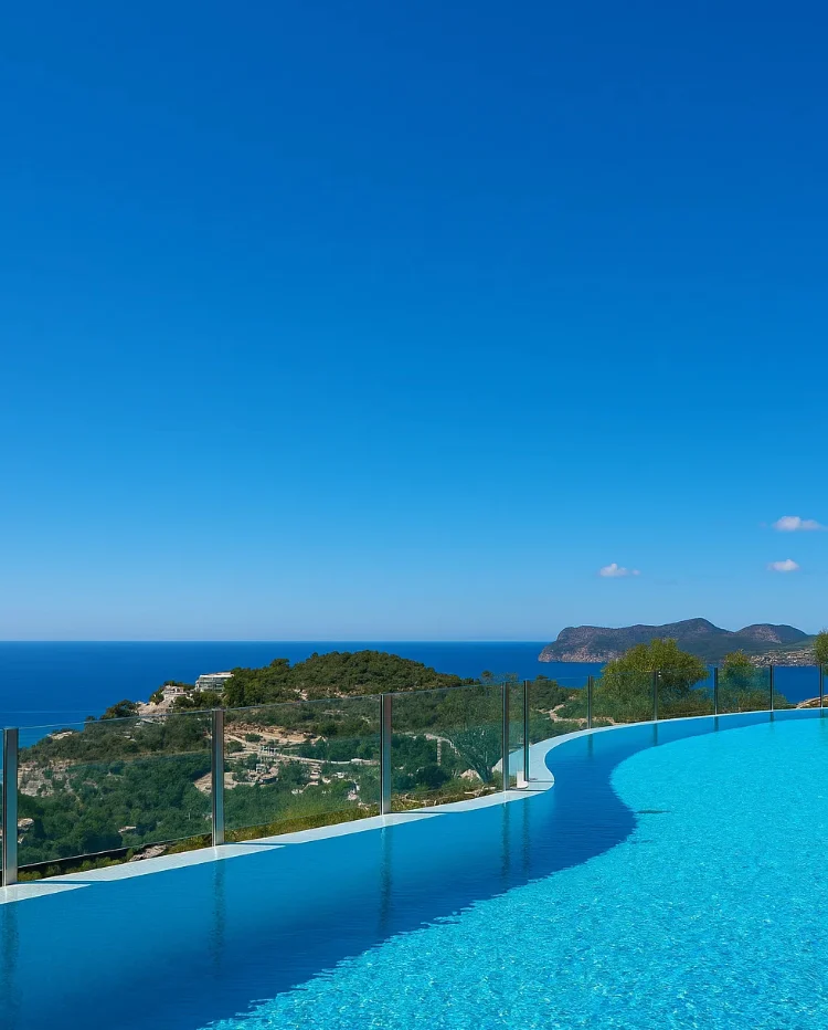 Villa de lujo con vistas al mar, 10 estancias