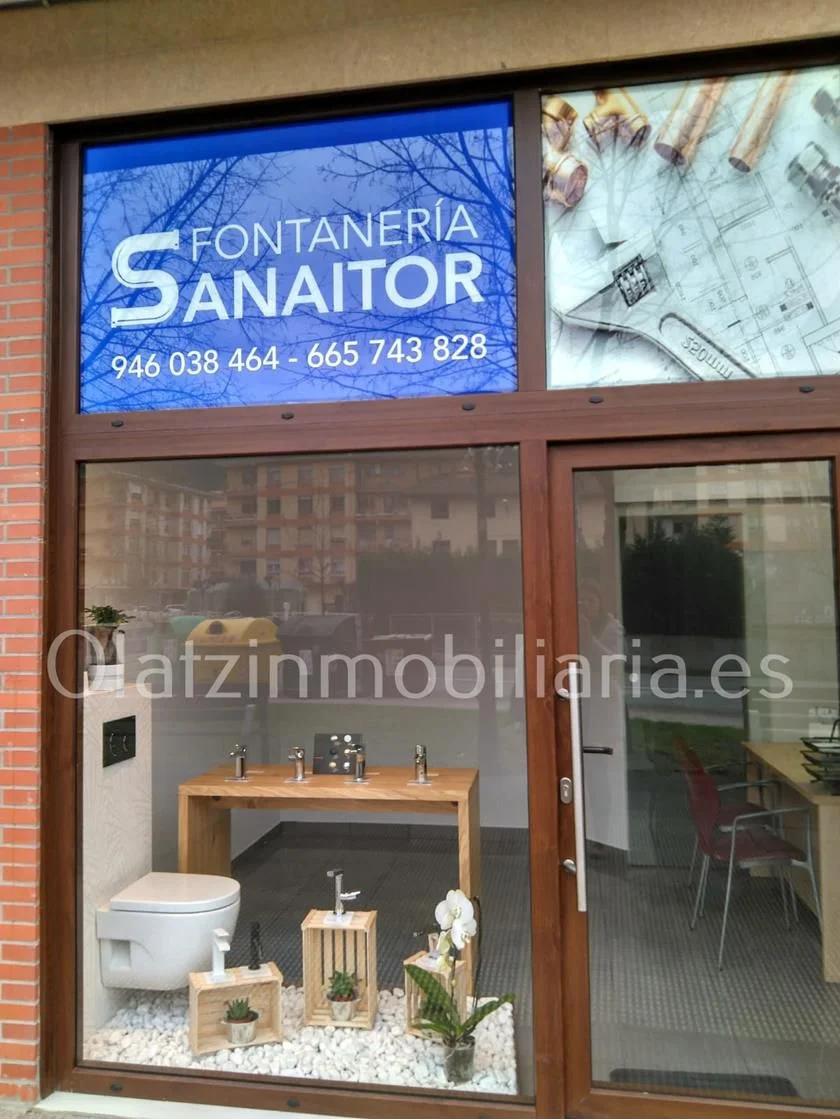 Local comercial visible en Zalla