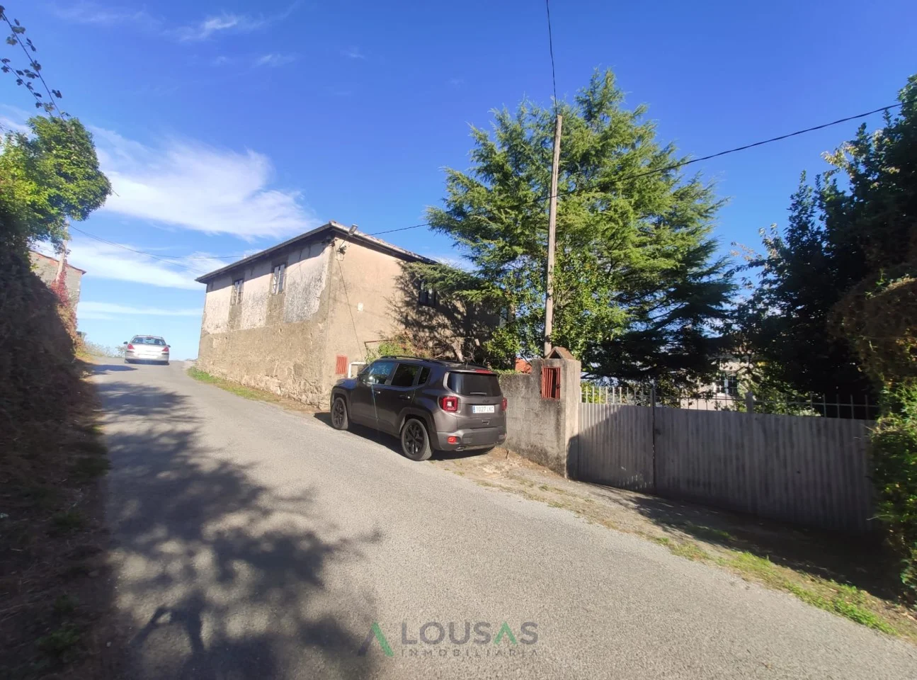 Two-home rural property with 428 m²