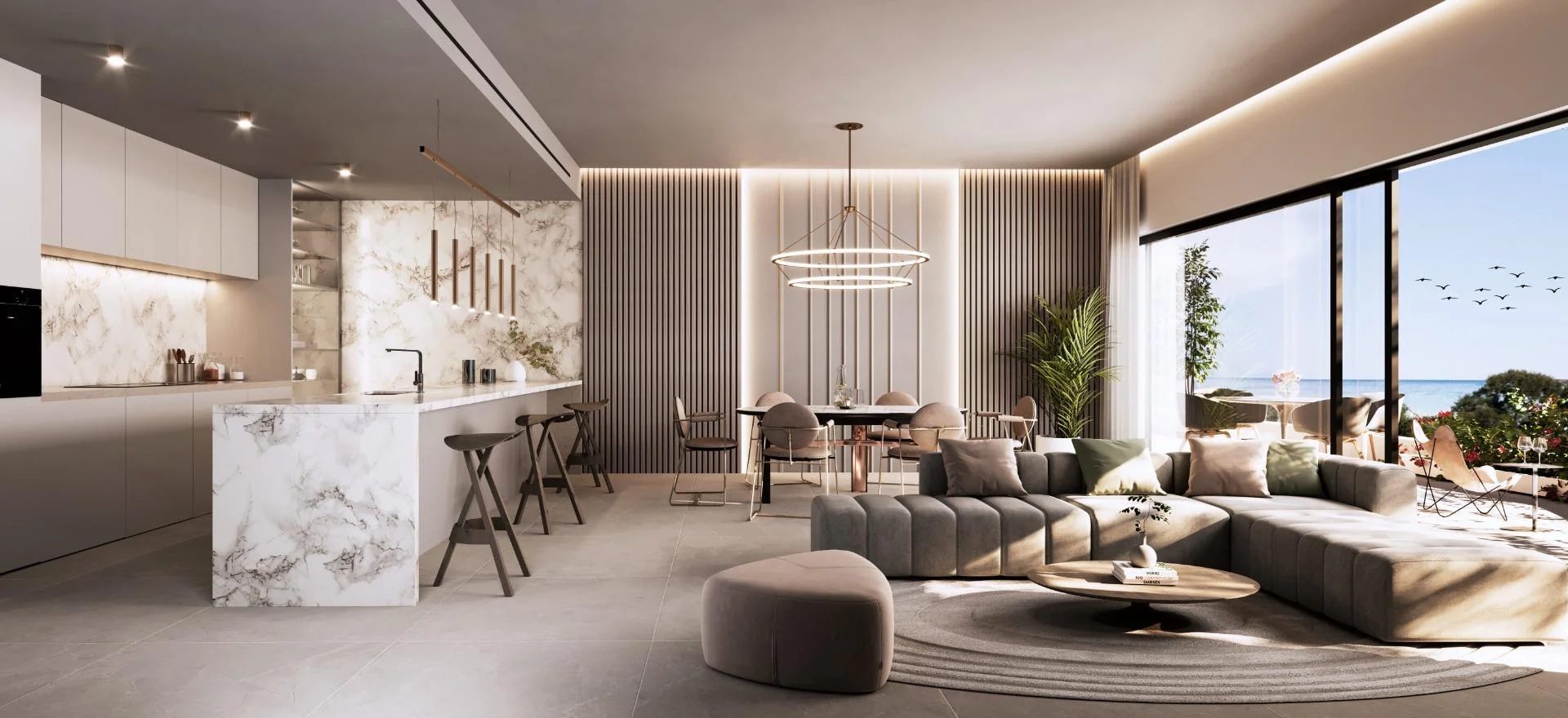 Apartamento moderno en San Pedro, 3 dormitorios