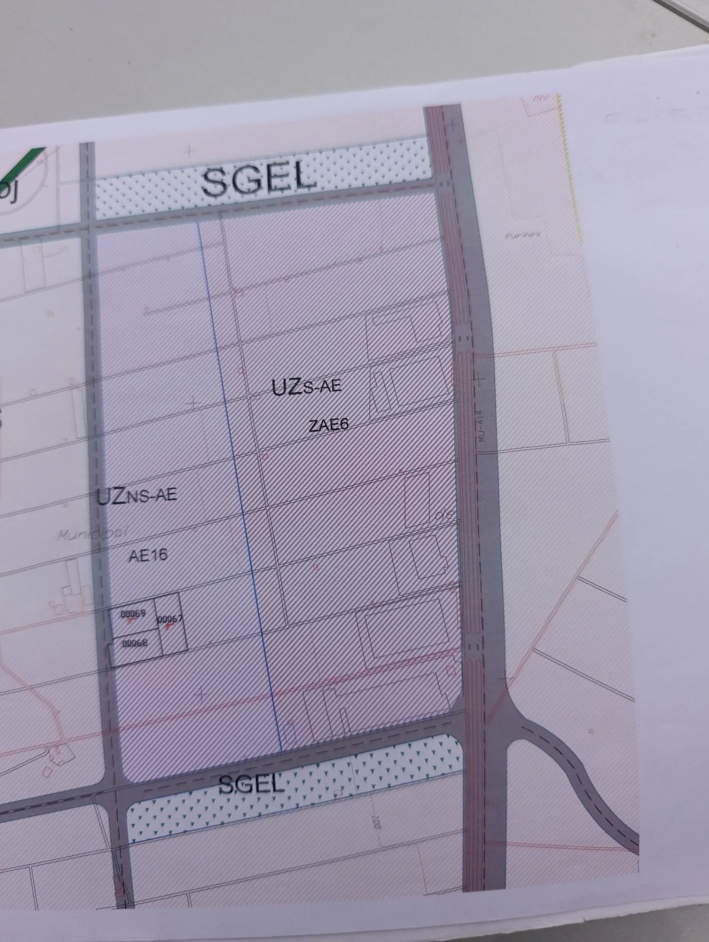 Industrial hectare plot near Fortuna