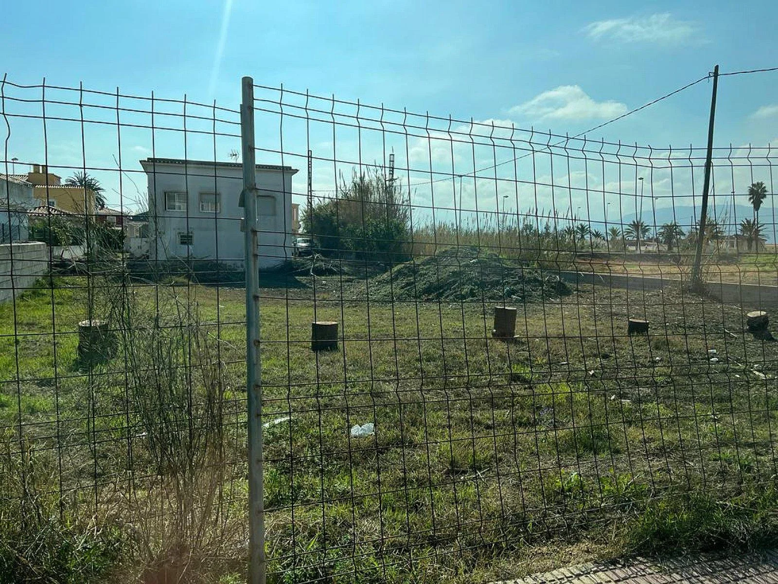 Development plot near Cullera beach
