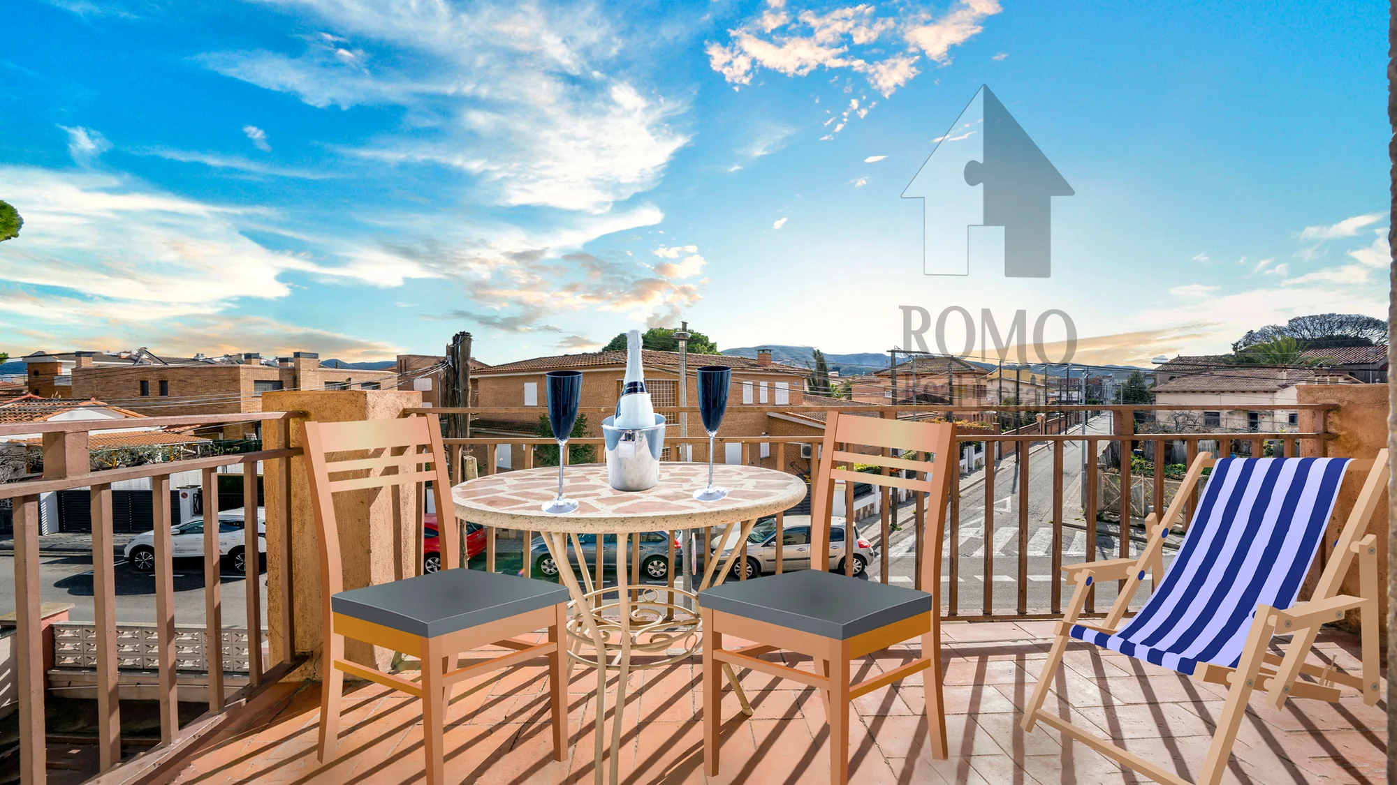 Piso vendido de tres dormitorios con gran terraza