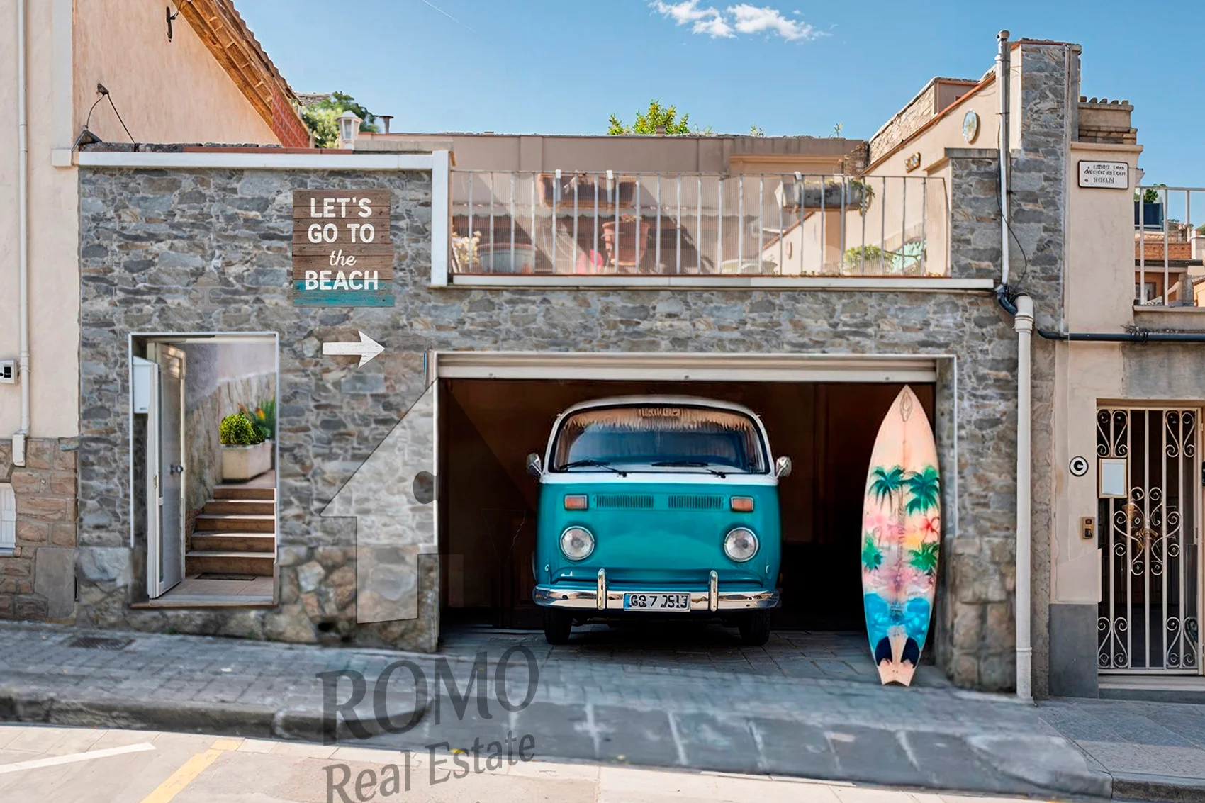 Bright Montgat townhouse, 3 bedrooms