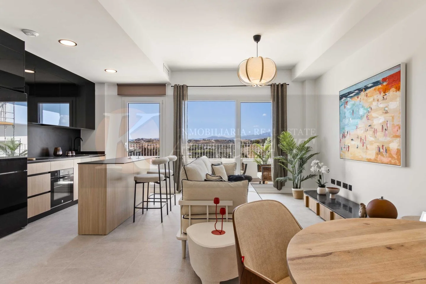 Under-construction flat in Los Pacos
