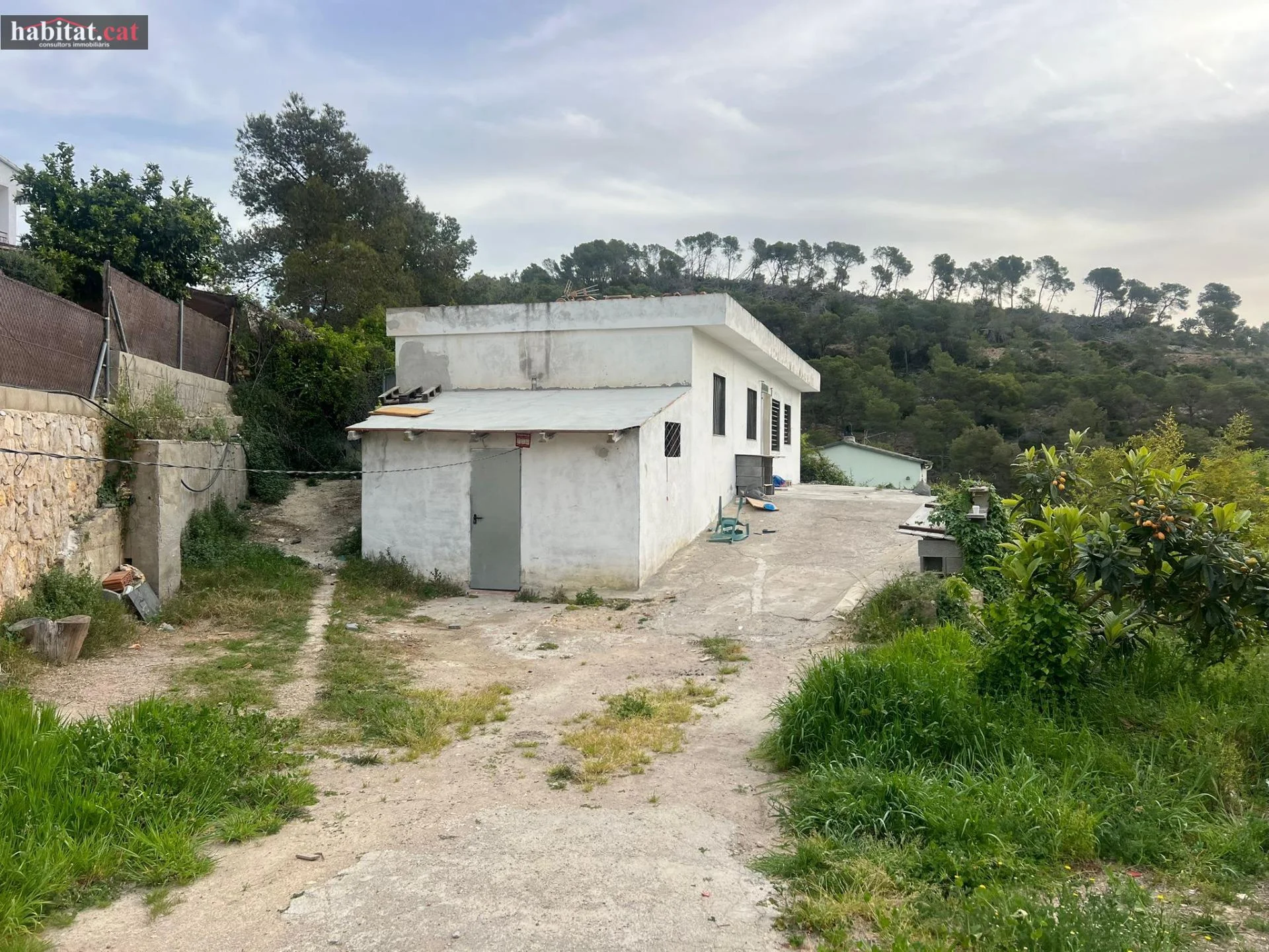 Casa en gran parcela en Cubelles, 2 dormitorios