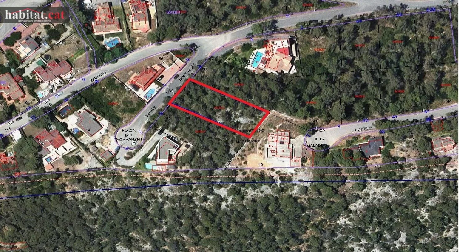 Parcela residencial urbanizable en Mas Mestre