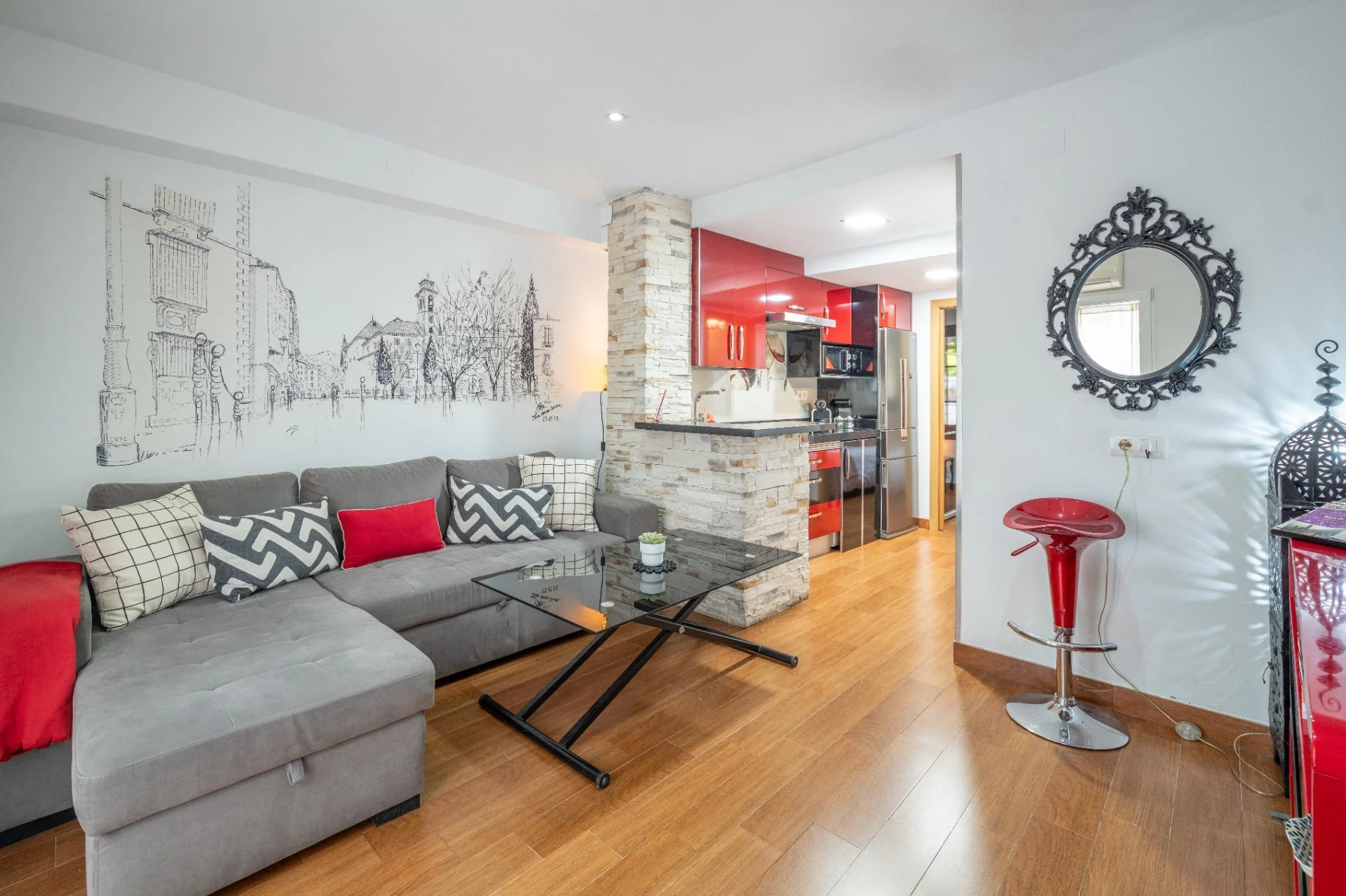 Reformed Albaicín flat with tourist licence