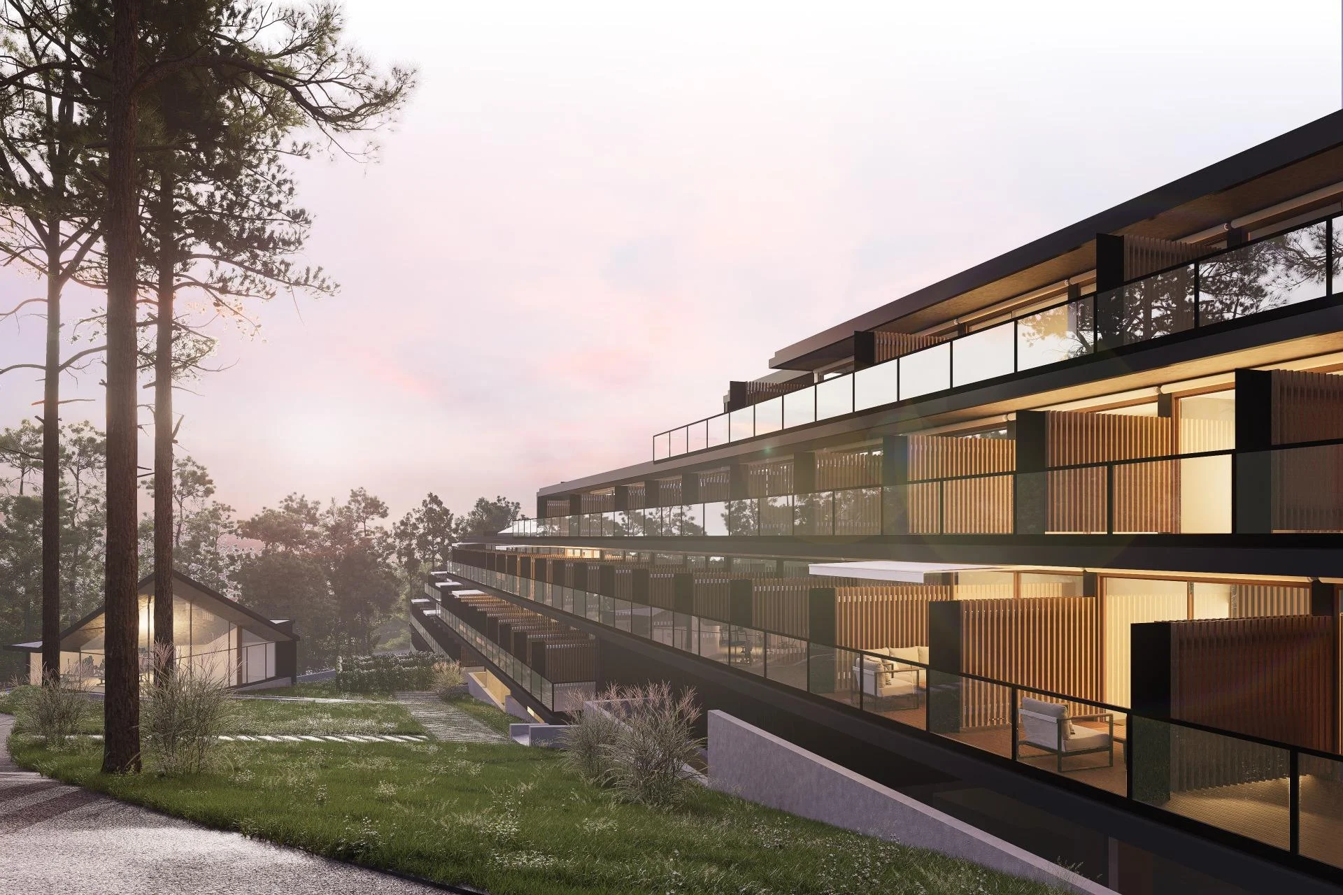 New-build mountain apartment, 2 bedrooms