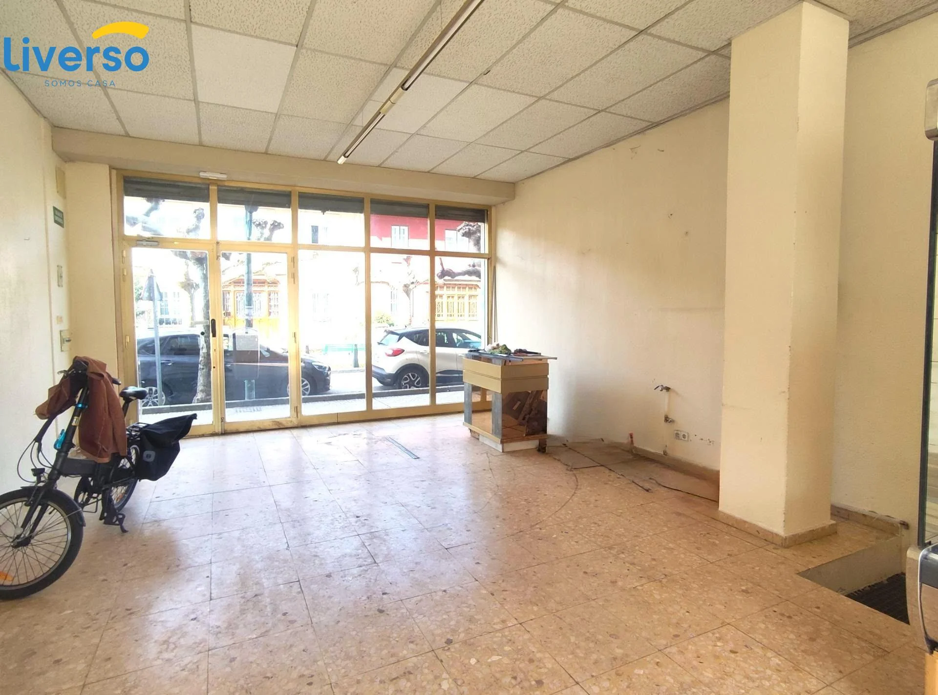 Local comercial con potencial residencial