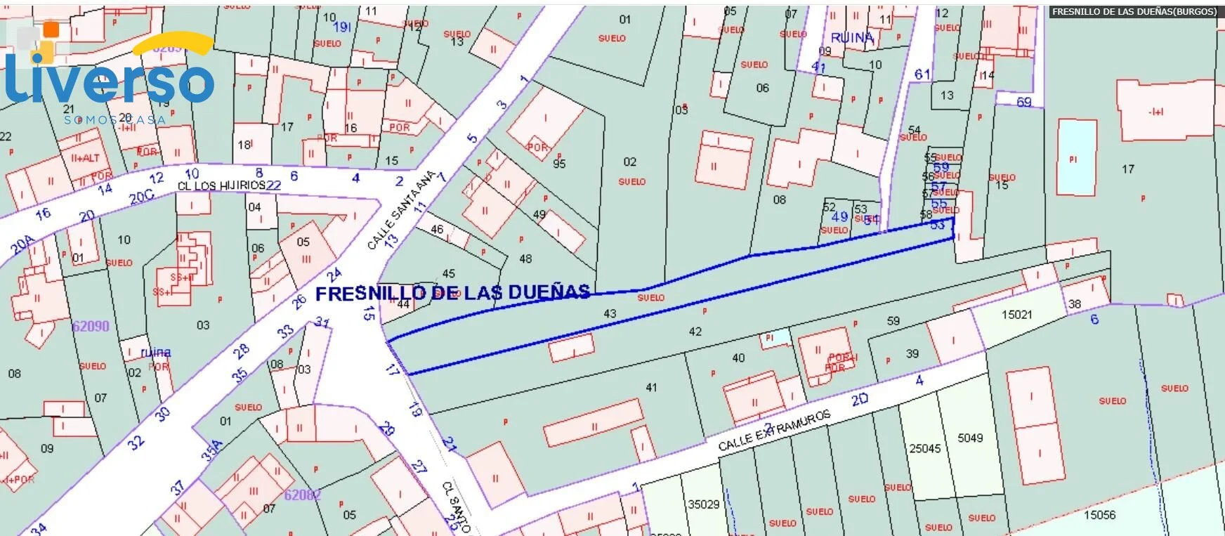 Parcela urbana en Fresnillo, 807 m²