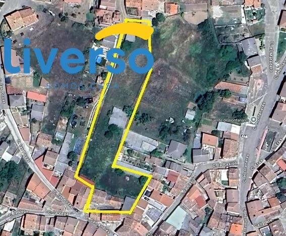 Urban land with existing buildings