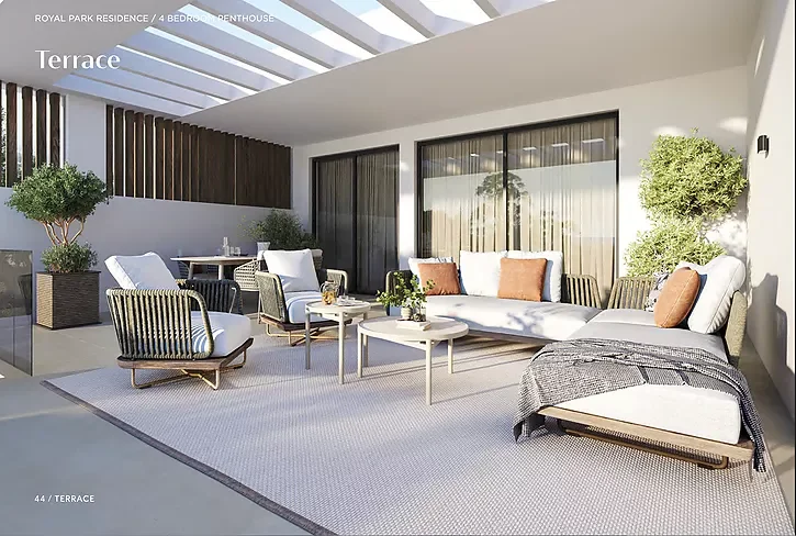 Proyecto residencial nuevo en resort de Estepona
