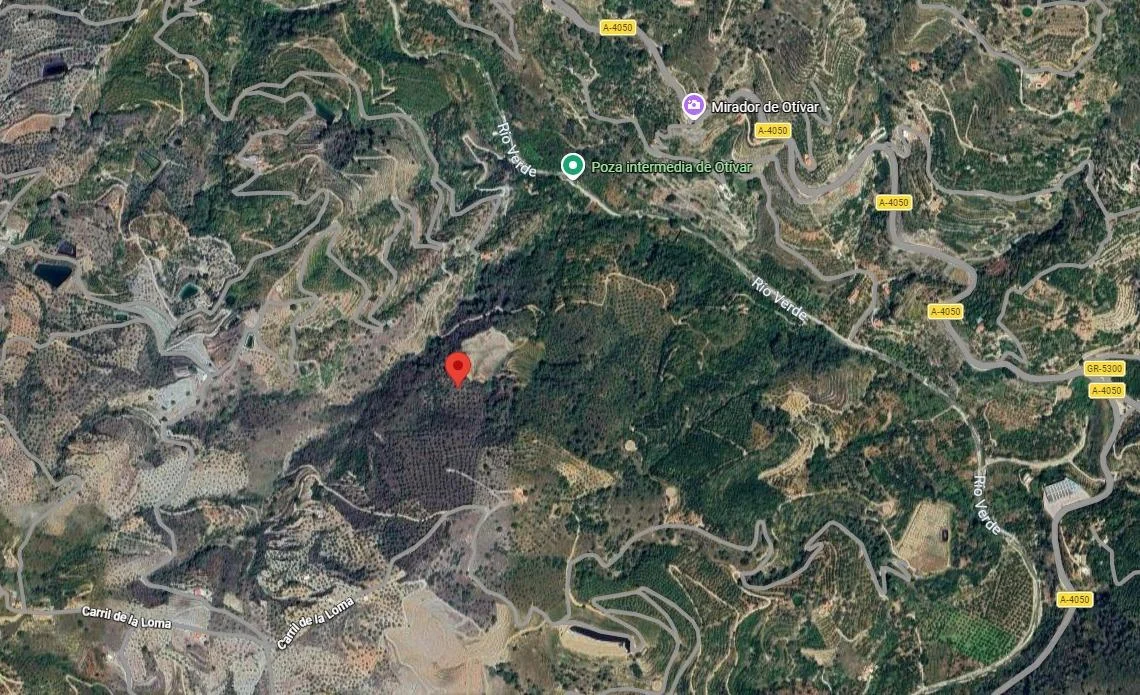 Parcela rústica en Otívar, 8.250 m²