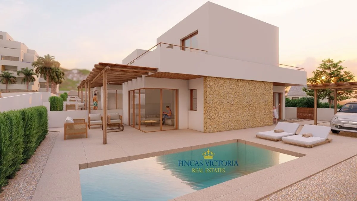 Chalet nuevo cerca de la playa, 3 dormitorios