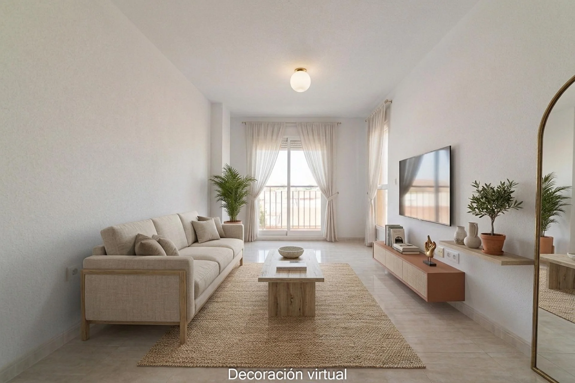 Move-in apartment near Mediterranean beach