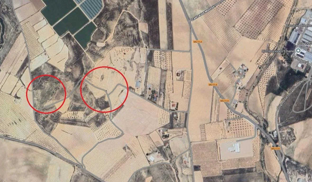 Parcela rústica en Jumilla con suministros