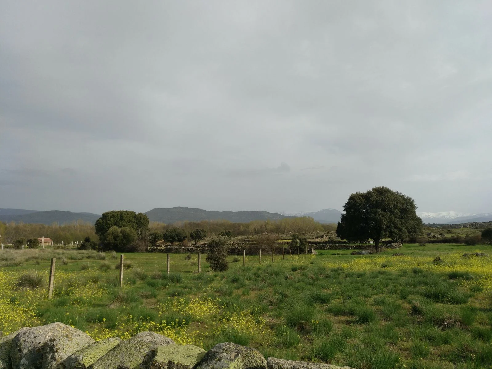 Rustic plot near Sierra de Gredos
