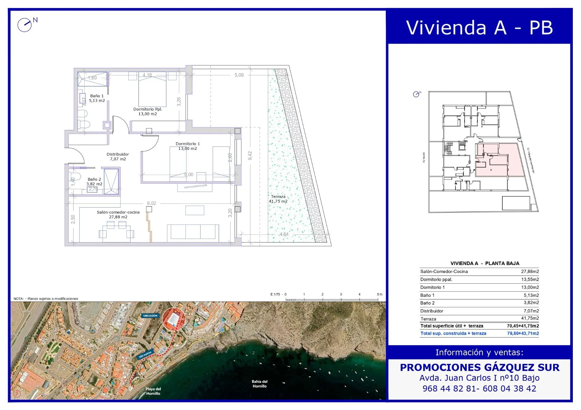 Apartamento nuevo cerca de la playa de Águilas