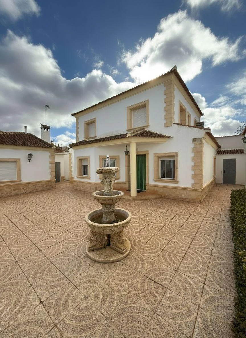 Casa de cinco dormitorios con gran parcela