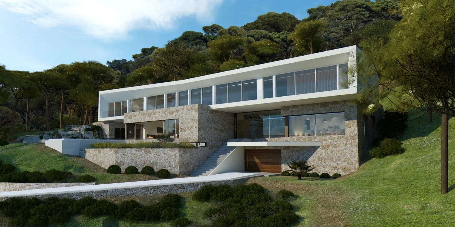 Proyecto de chalet con licencia, 450 m² en Mallorca