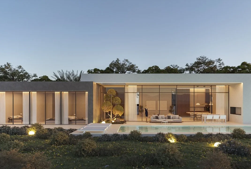 Villa nueva de tres dormitorios en Calpe