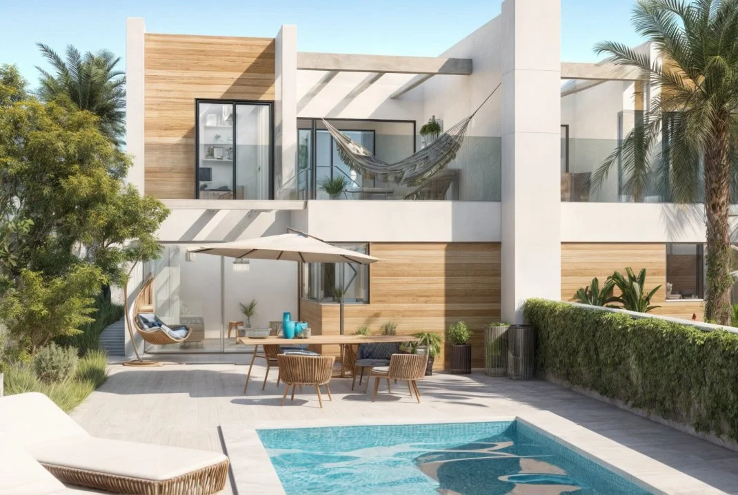 New-build townhouse, 3 bedrooms, private garden