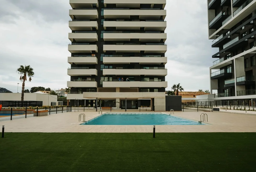 New-build Calpe penthouse, sea views