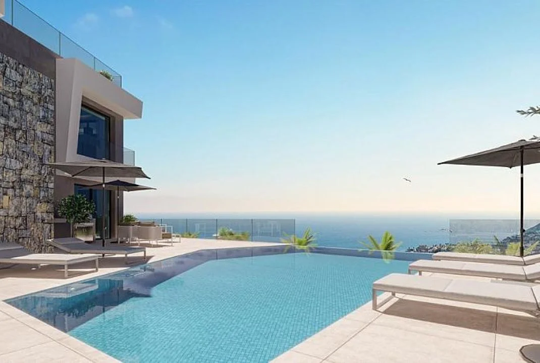 Calpe off-plan villa with sea views
