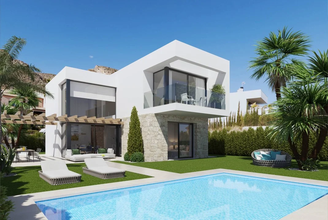 New-build villa in Finestrat, 3 bedrooms