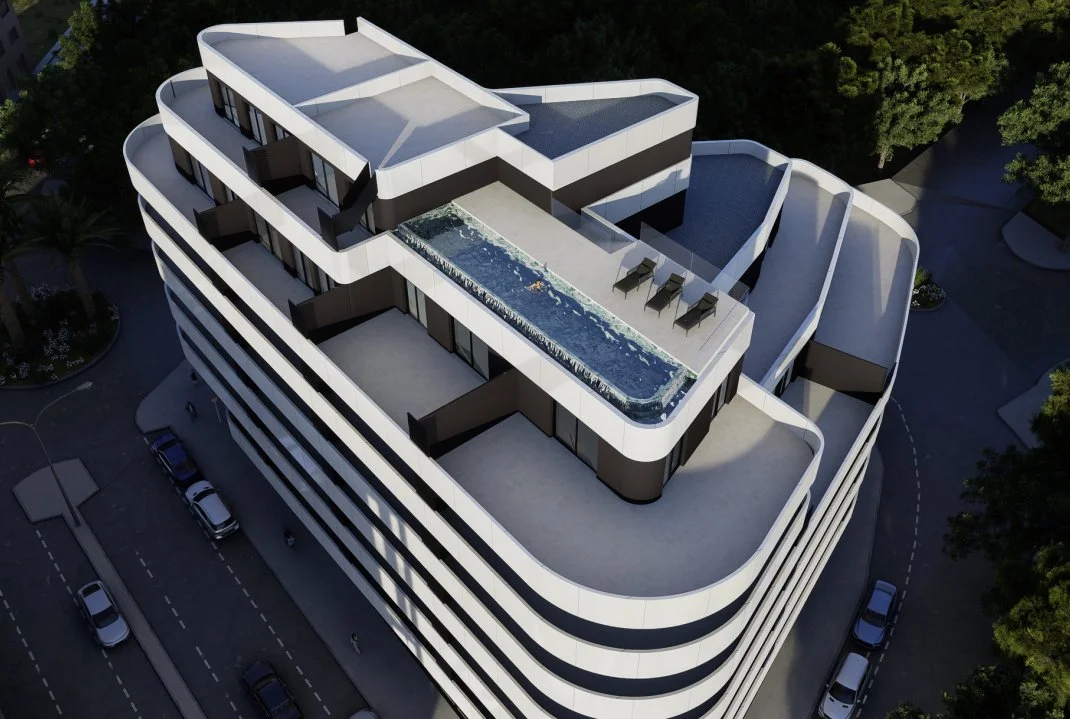 Apartamento sobre plano en Calpe con vistas al mar