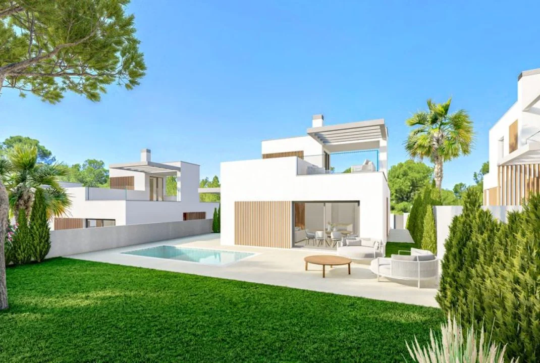 Under-construction Finestrat villa, 3 bedrooms