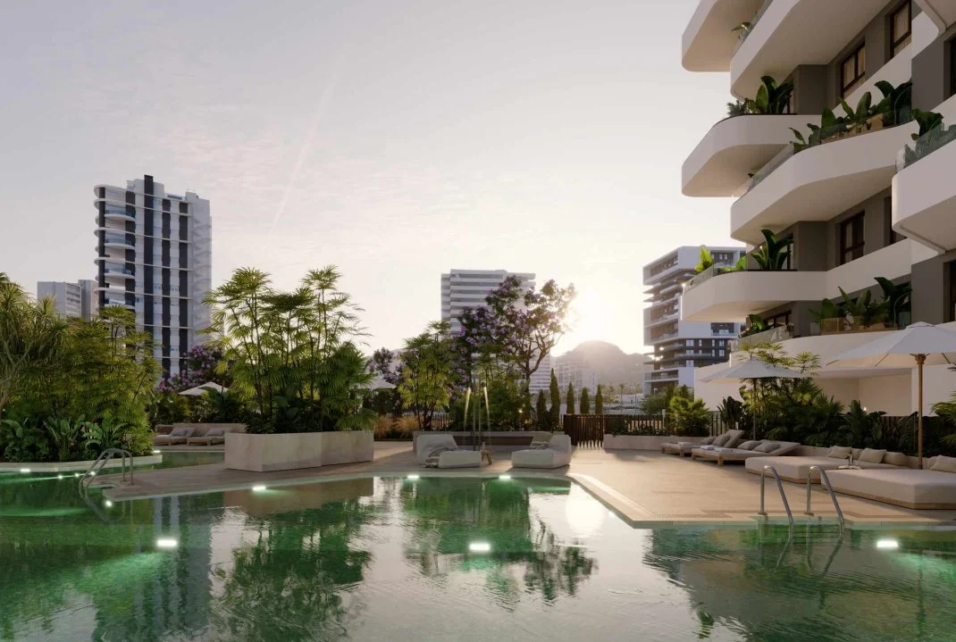 Ático de obra nueva en Calpe, 3 dormitorios