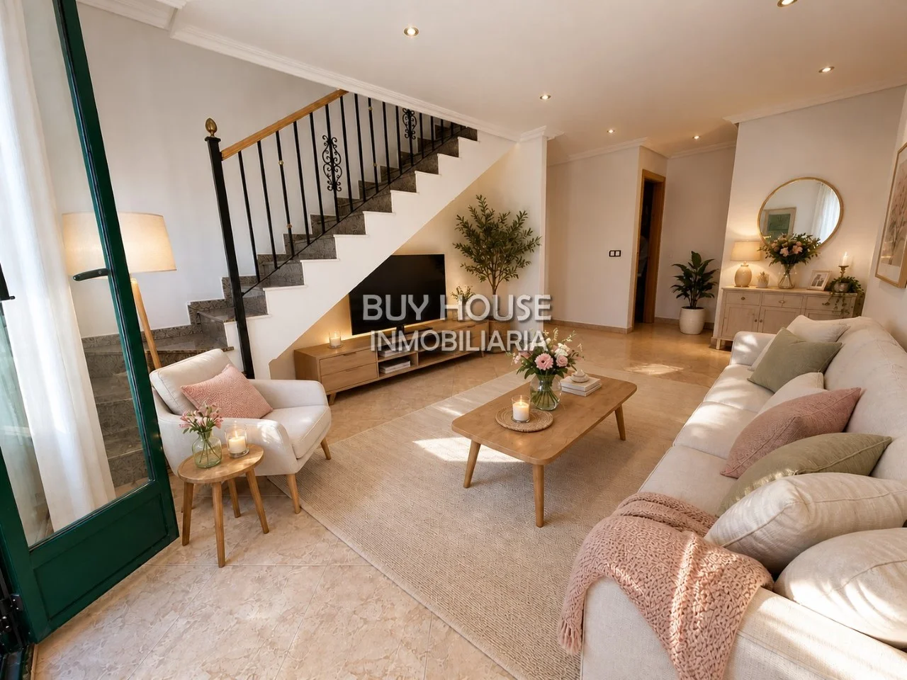 Central Illescas duplex, 3-bedroom layout