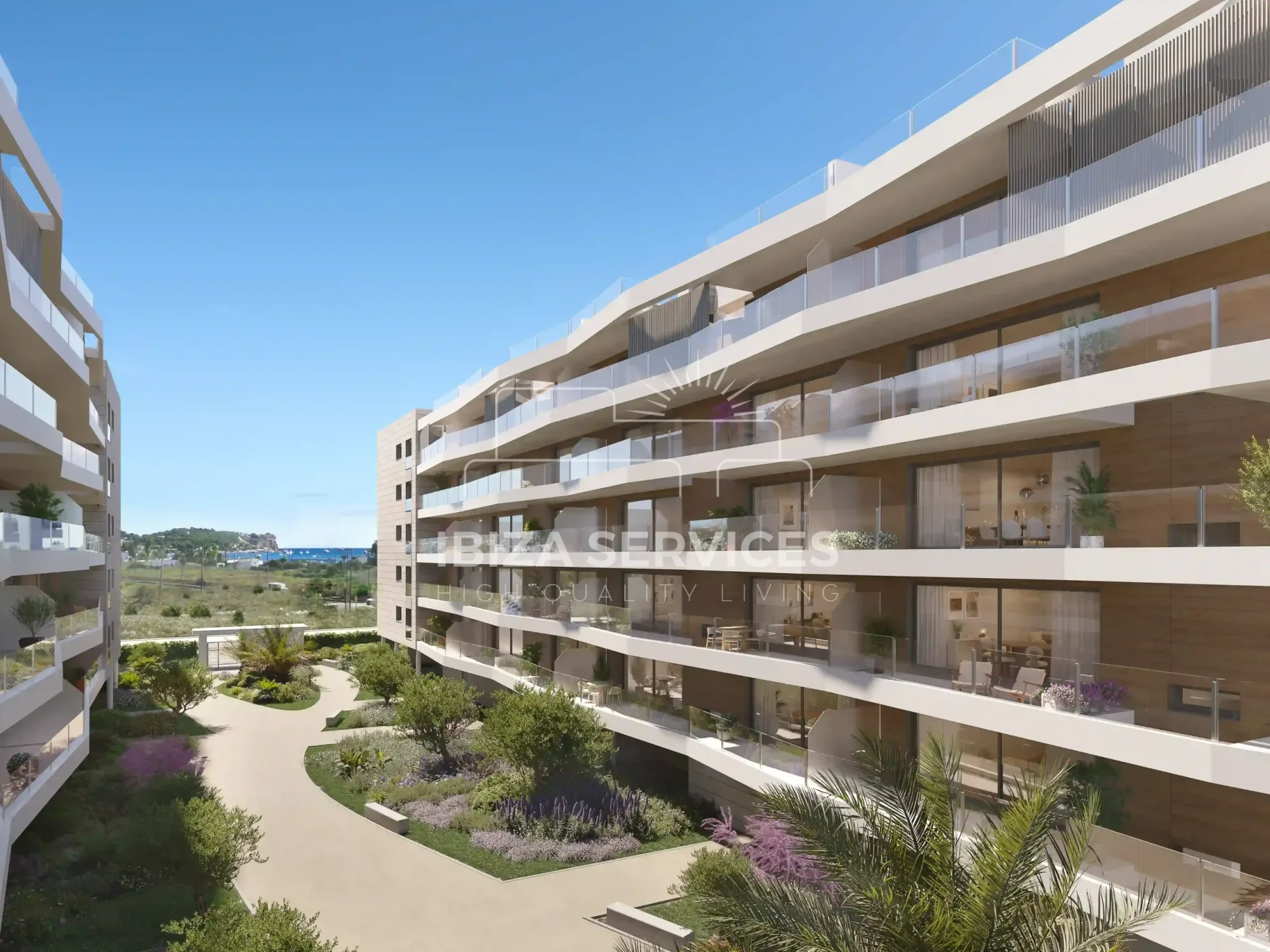 Marina Botafoch apartment with pool views