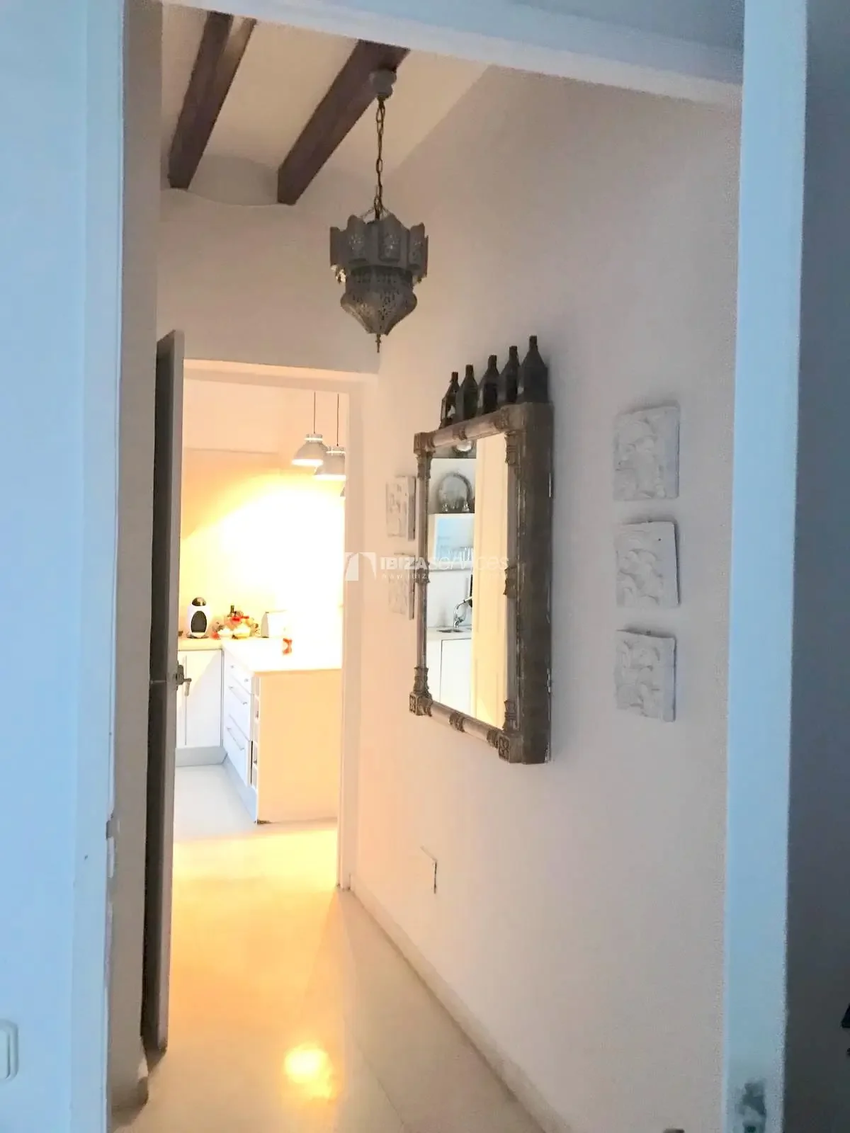 Apartamento histórico en Ibiza con vistas