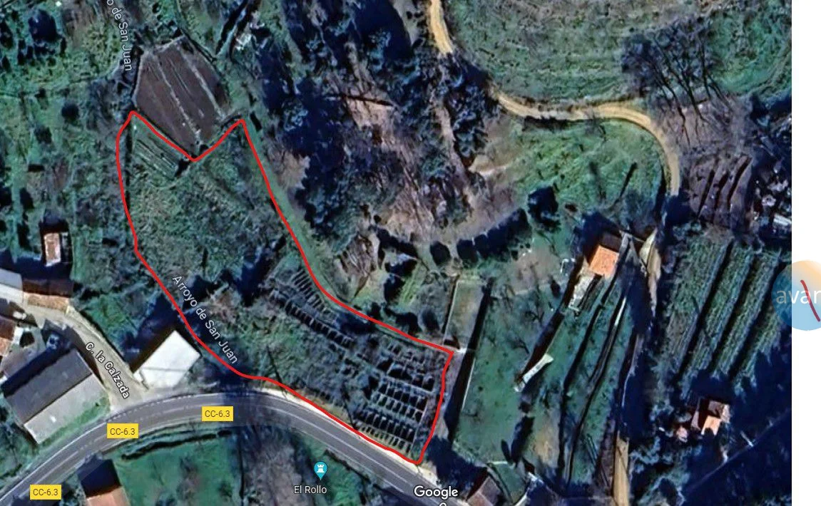 Urban plot in Sierra de Gata