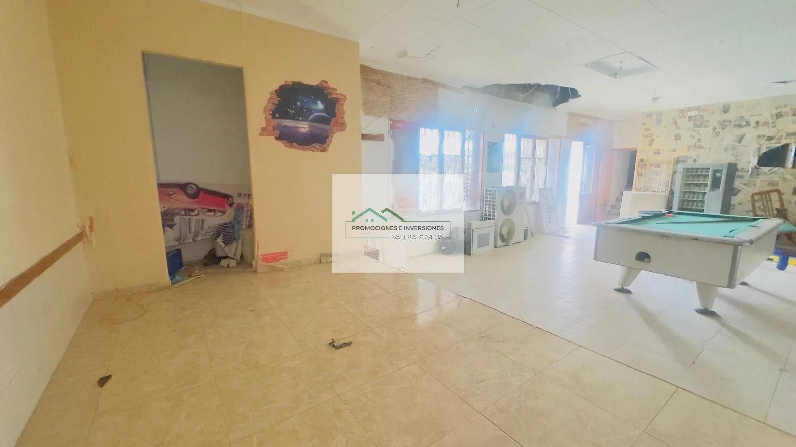 Reformed hotel building, 9-room operation