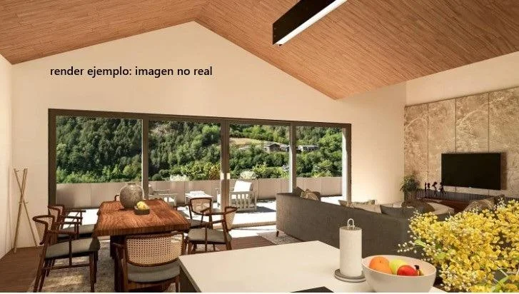 Ático en Ordino con entrega en 2026
