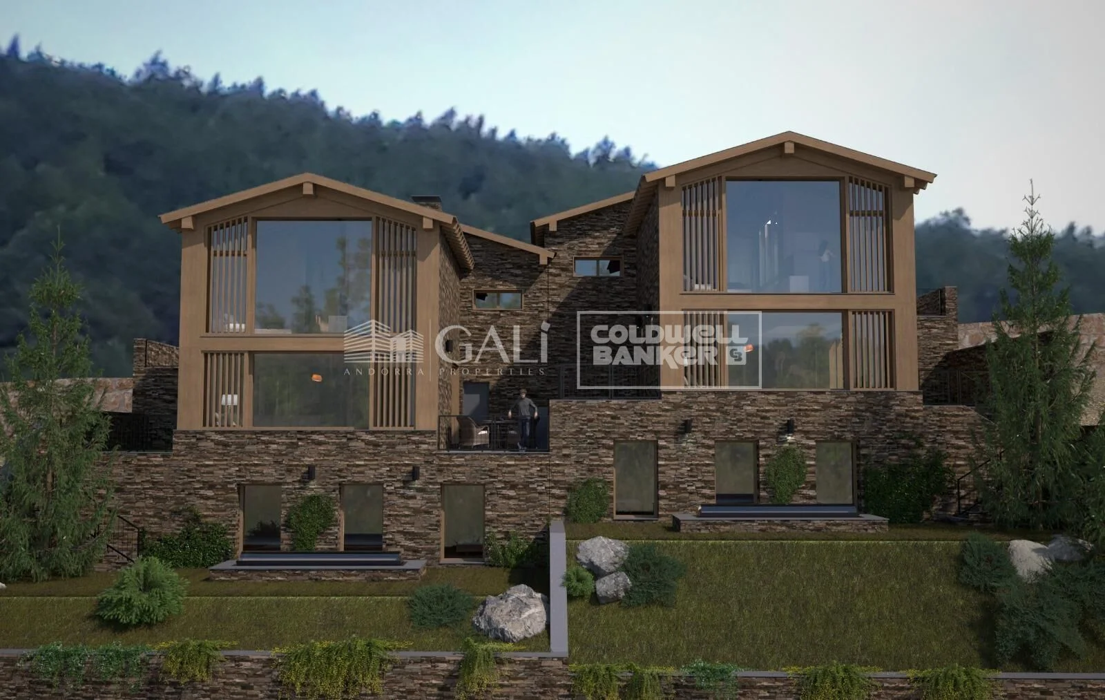 Chalet nuevo en Incles con vistas a pistas