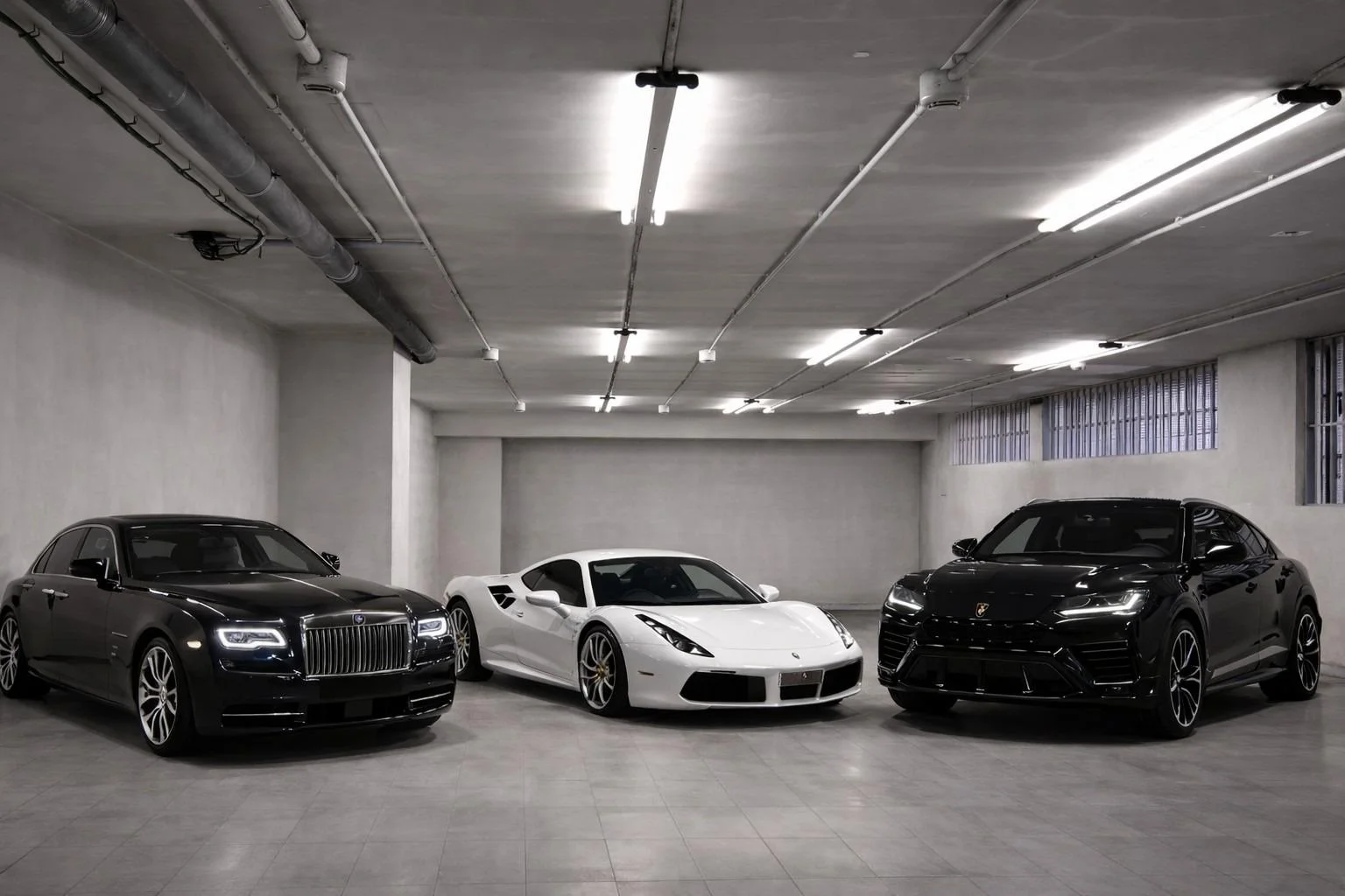 Central Andorra la Vella seven-car garage