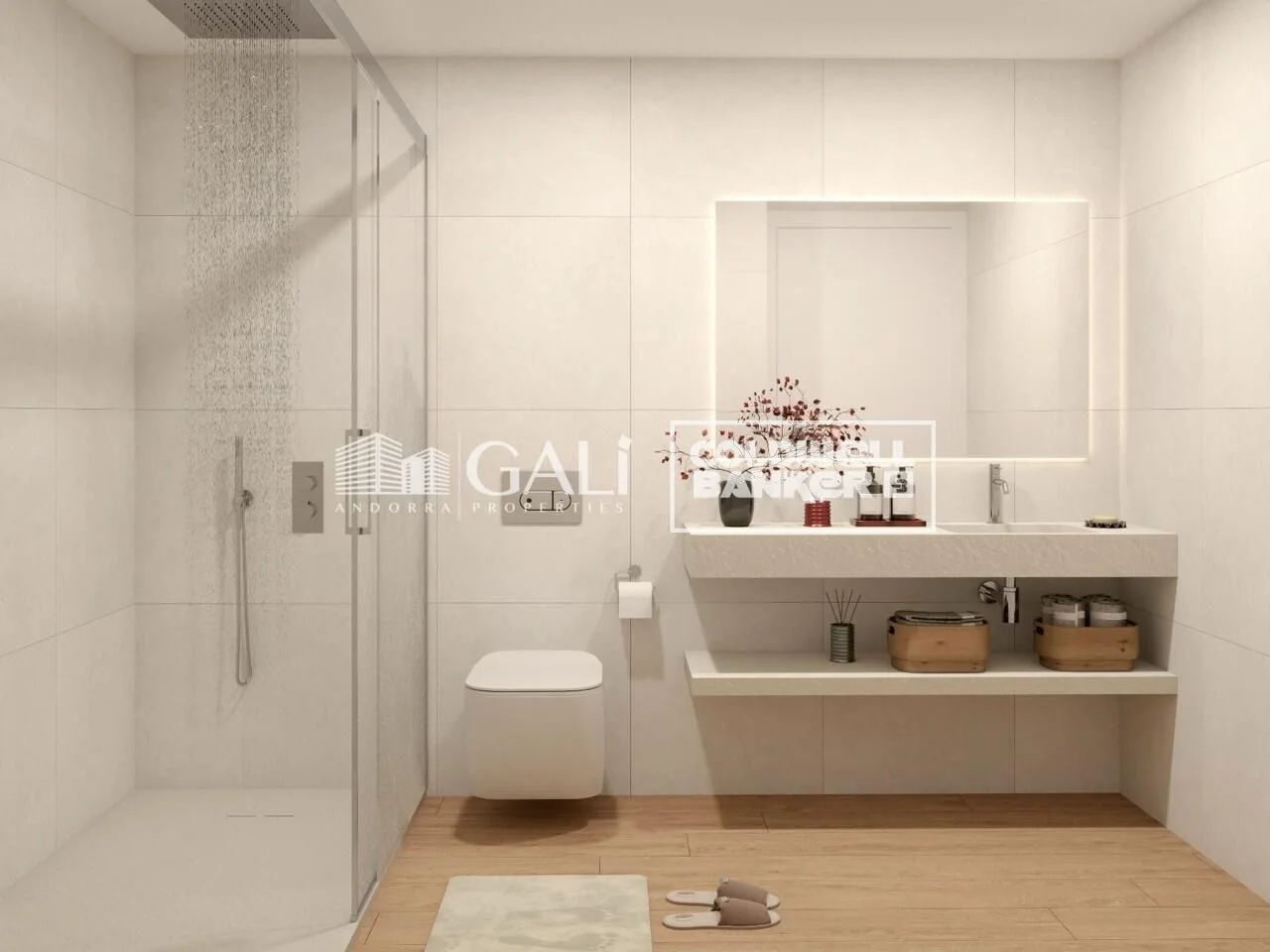 New-build Andorra flat, three bedrooms