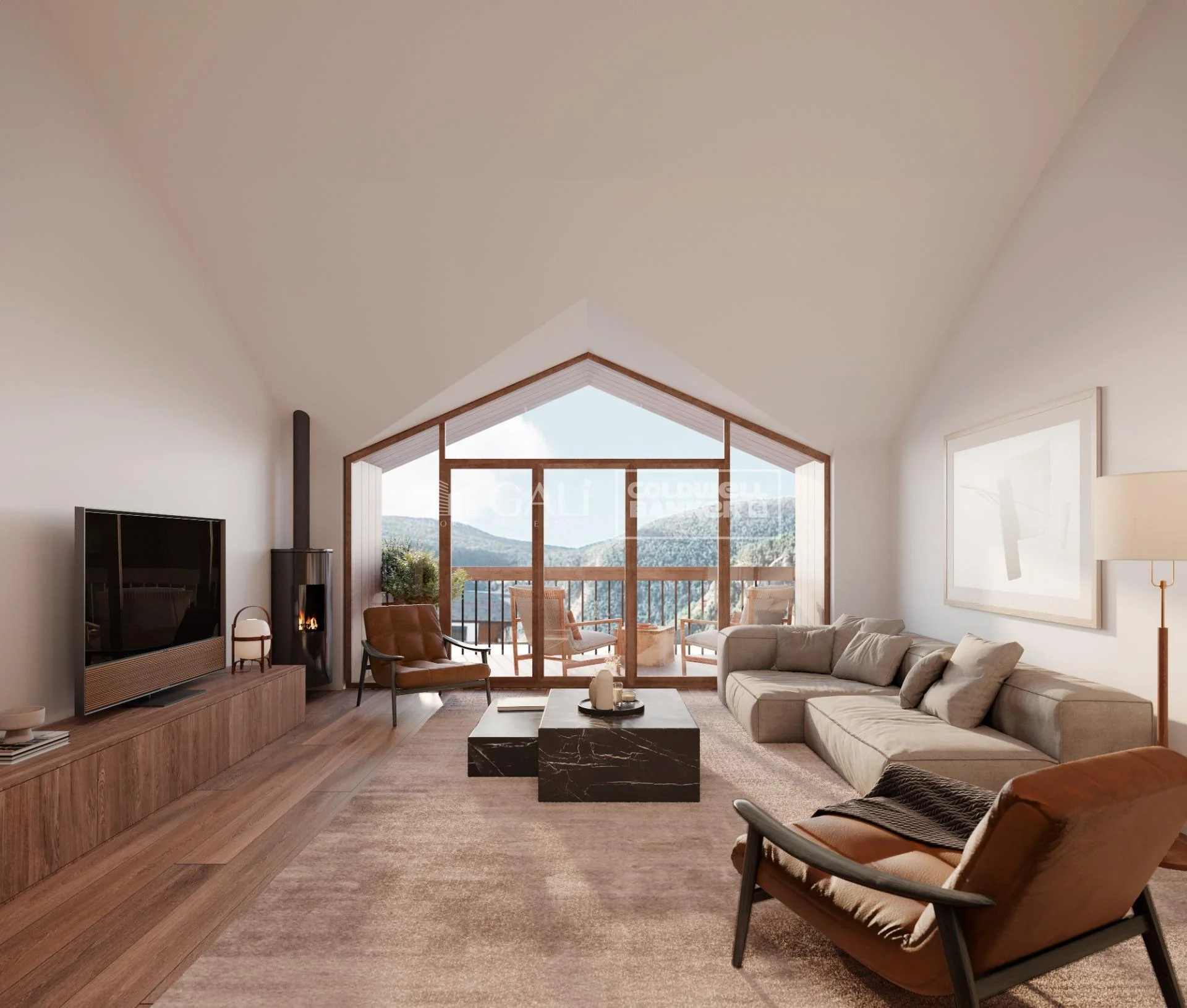 Piso nuevo en Canillo de tres habitaciones
