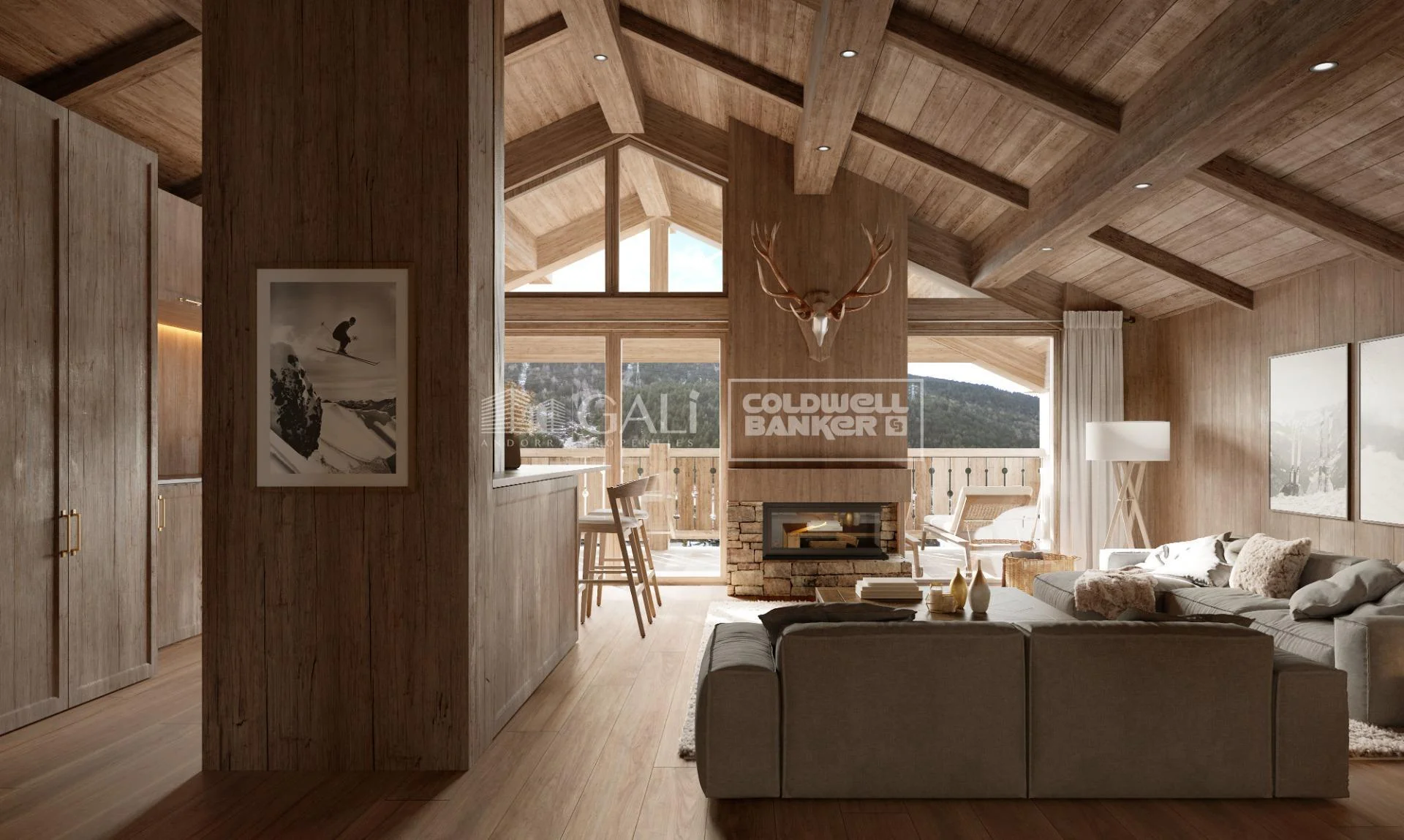 New-build ski-in flat in El Tarter