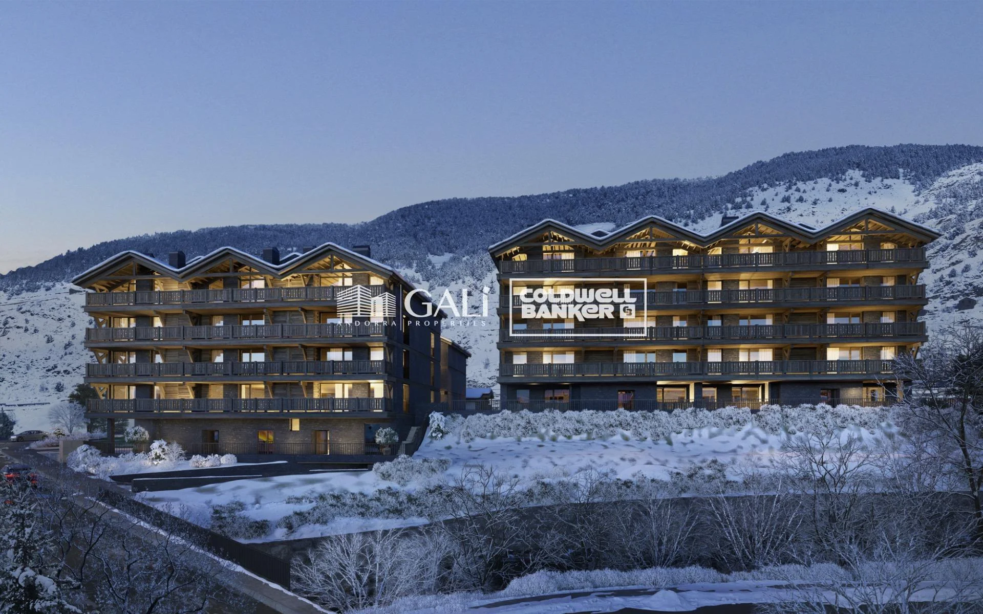 New-build ski flat in El Tarter