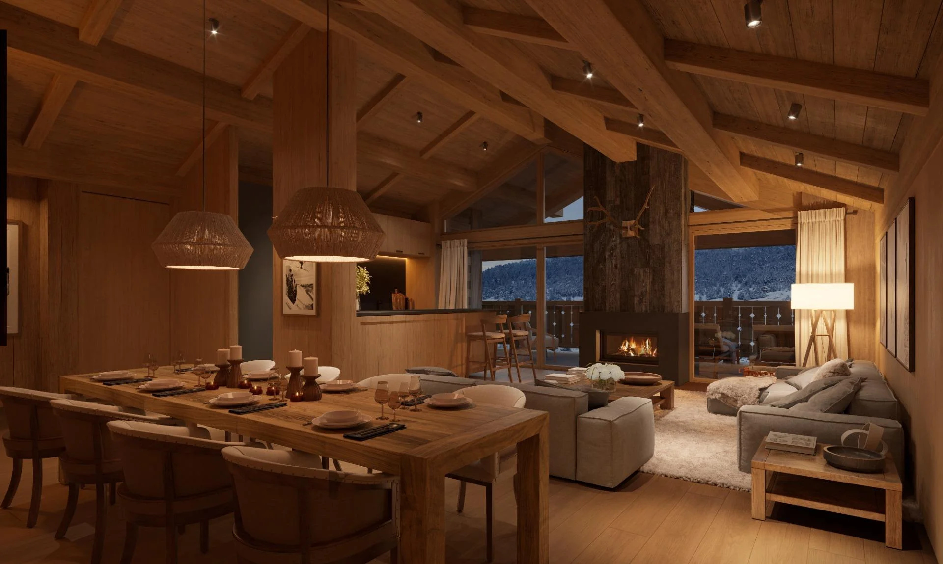 New-build ski flat in El Tarter