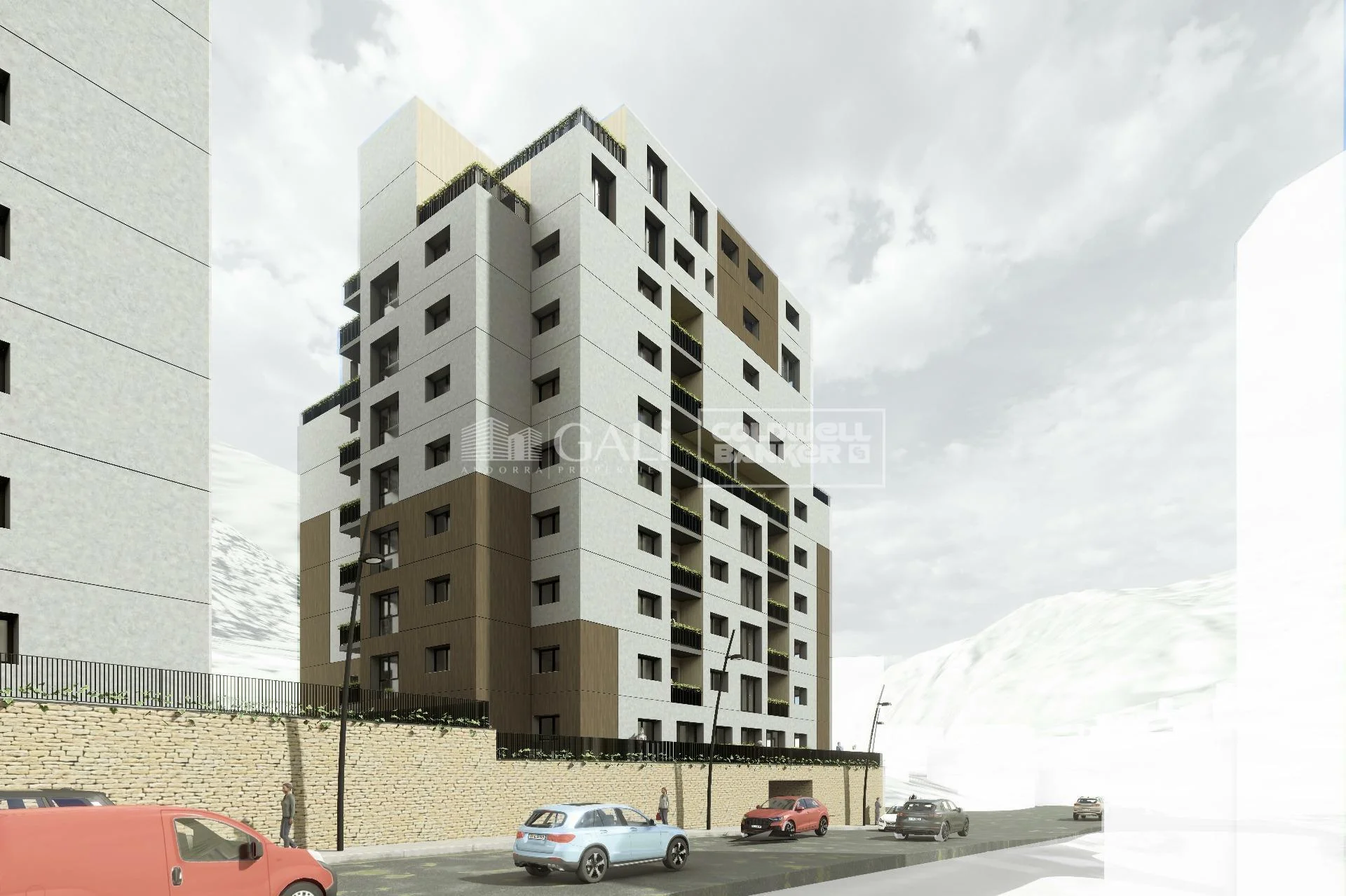 New-build Encamp flat, 48 m²