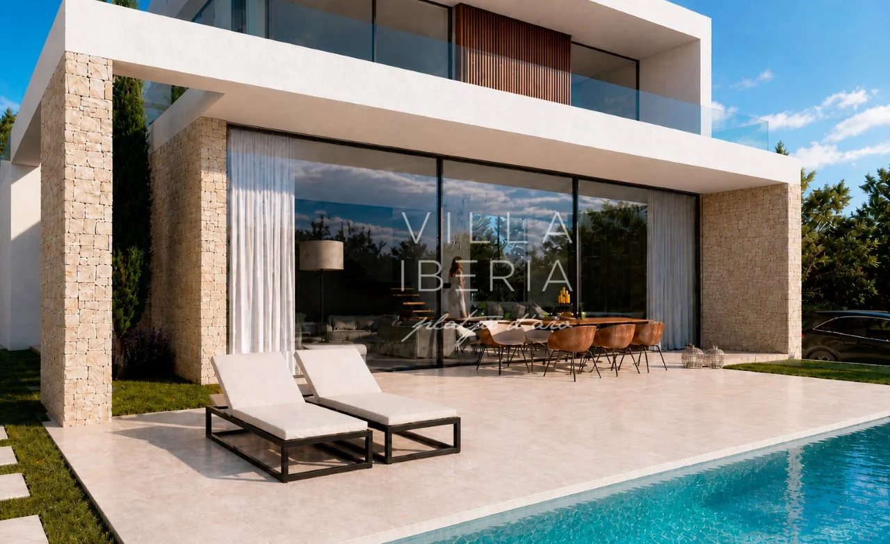 Villa contemporánea en Treumal, 4 dormitorios